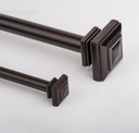 Square double rod